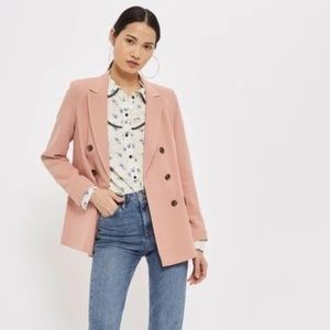 Topshop Pink Blazer